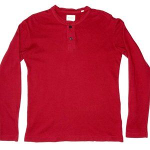 Billy Reid Cotton Henley Shirt